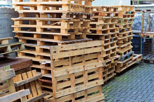 Low-carbon electric van used for local house clearance pickups