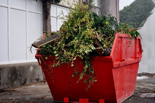 Variety of builders waste materials